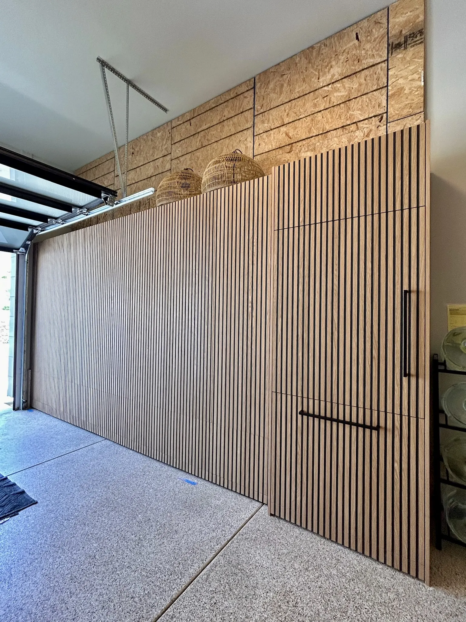 Fluted Fronts in Natural Oak